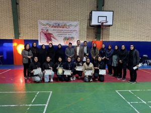 کسب مقام سوم مسابقات داژبال استان اردبیل