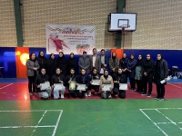 کسب مقام سوم مسابقات داژبال استان اردبیل